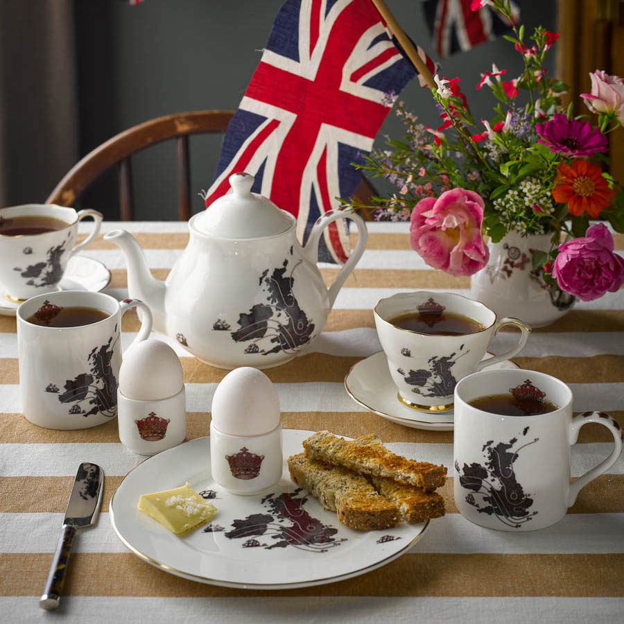 Cups Teapot And Mug Map Cup Teapot – Ali Miller - Main Image