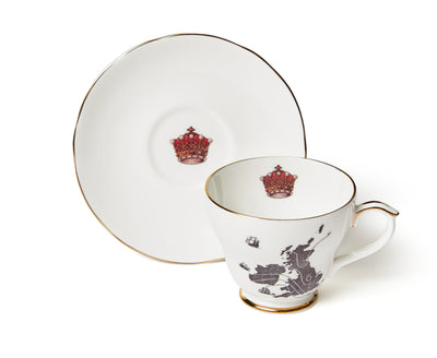 Map Teacup & Saucer