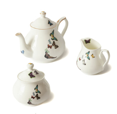 Hampstead Heath Teapot, Milk Jug & Sugar Pot Gift Set