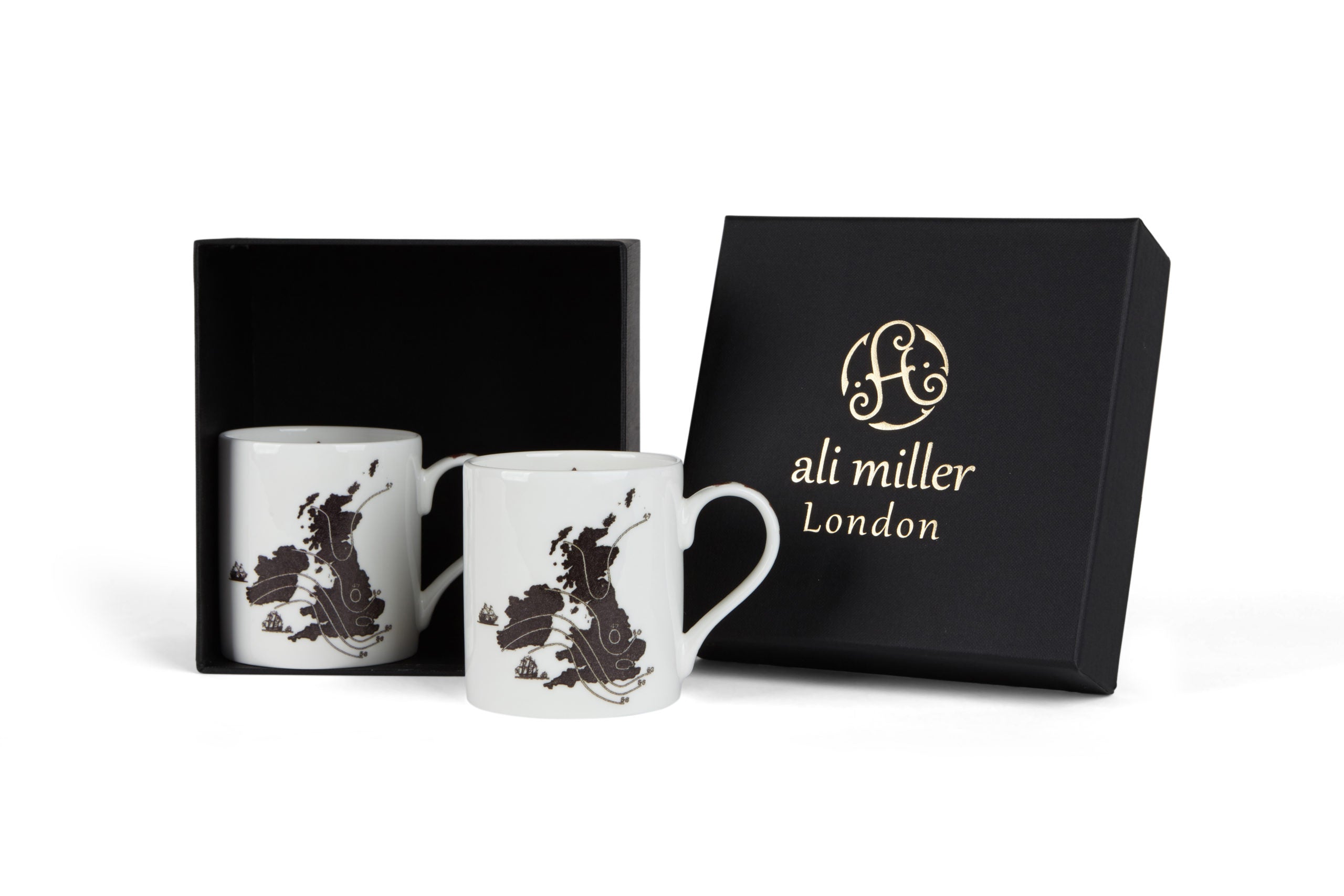 Teamap Mug Map Set of 2 Mugs – Ali Miller