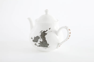 UK Map Teapot White Background 002