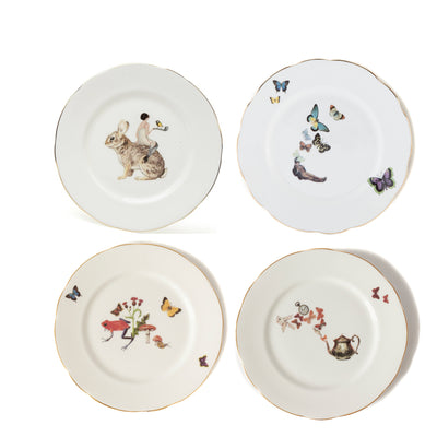 Animal Cake Plate Collection (Set of 4)